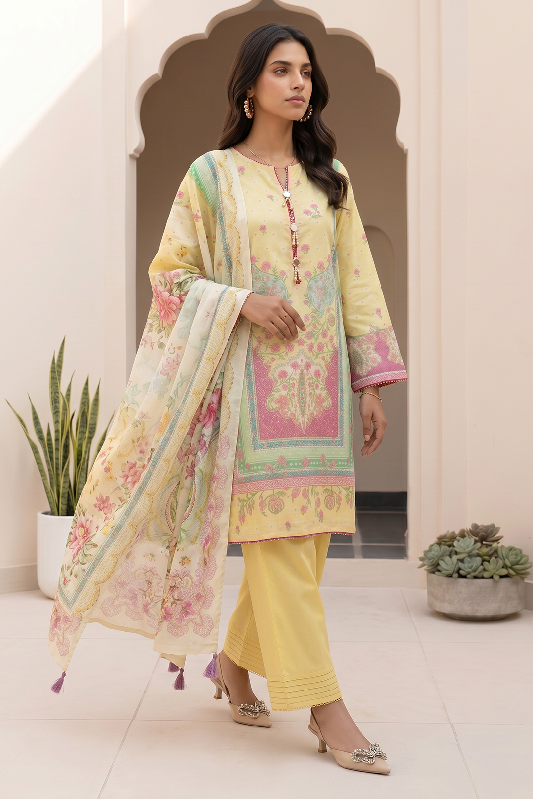Shirt Shalwar Dupatta - 1020