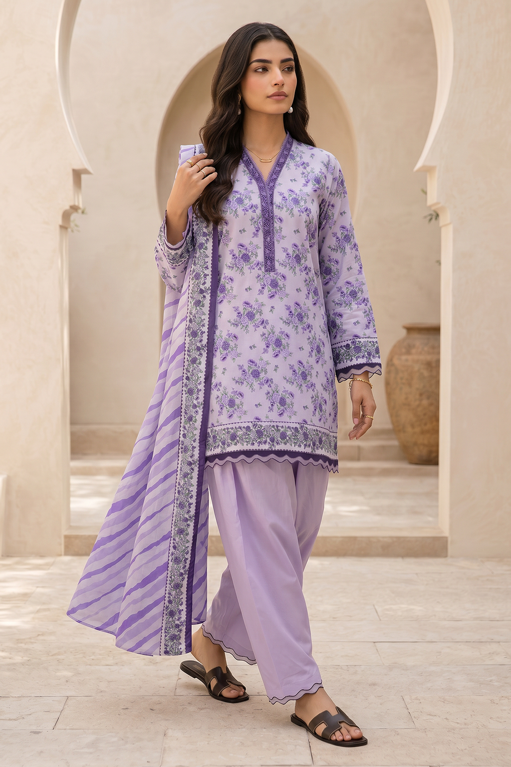 Shirt Shalwar Dupatta - 1024