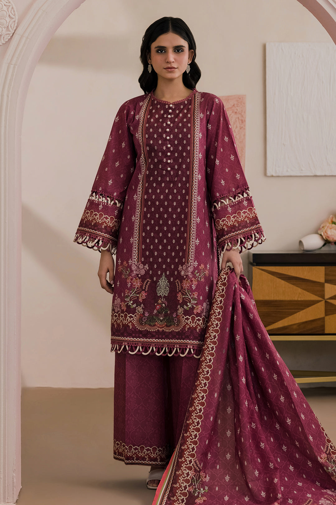 Shirt Shalwar Dupatta - 1027