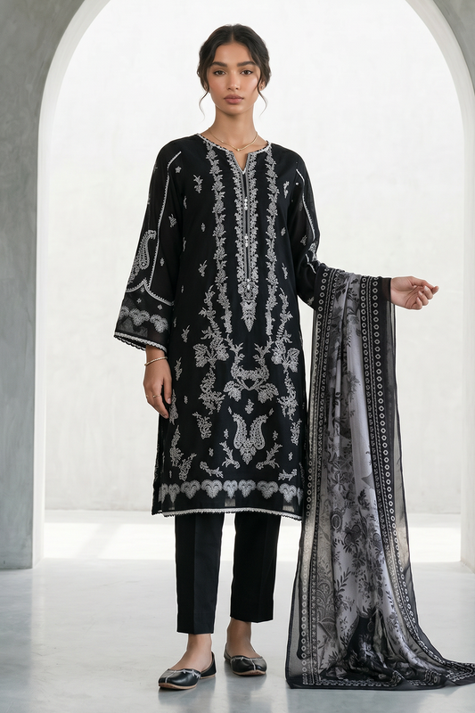 Shirt Shalwar Dupatta - 1028