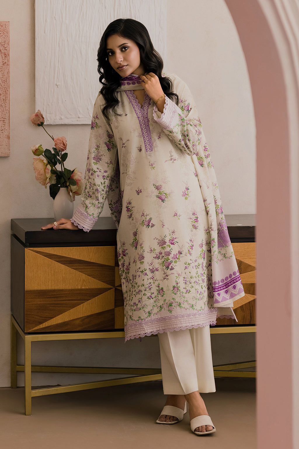 Shirt Shalwar Dupatta - 1036