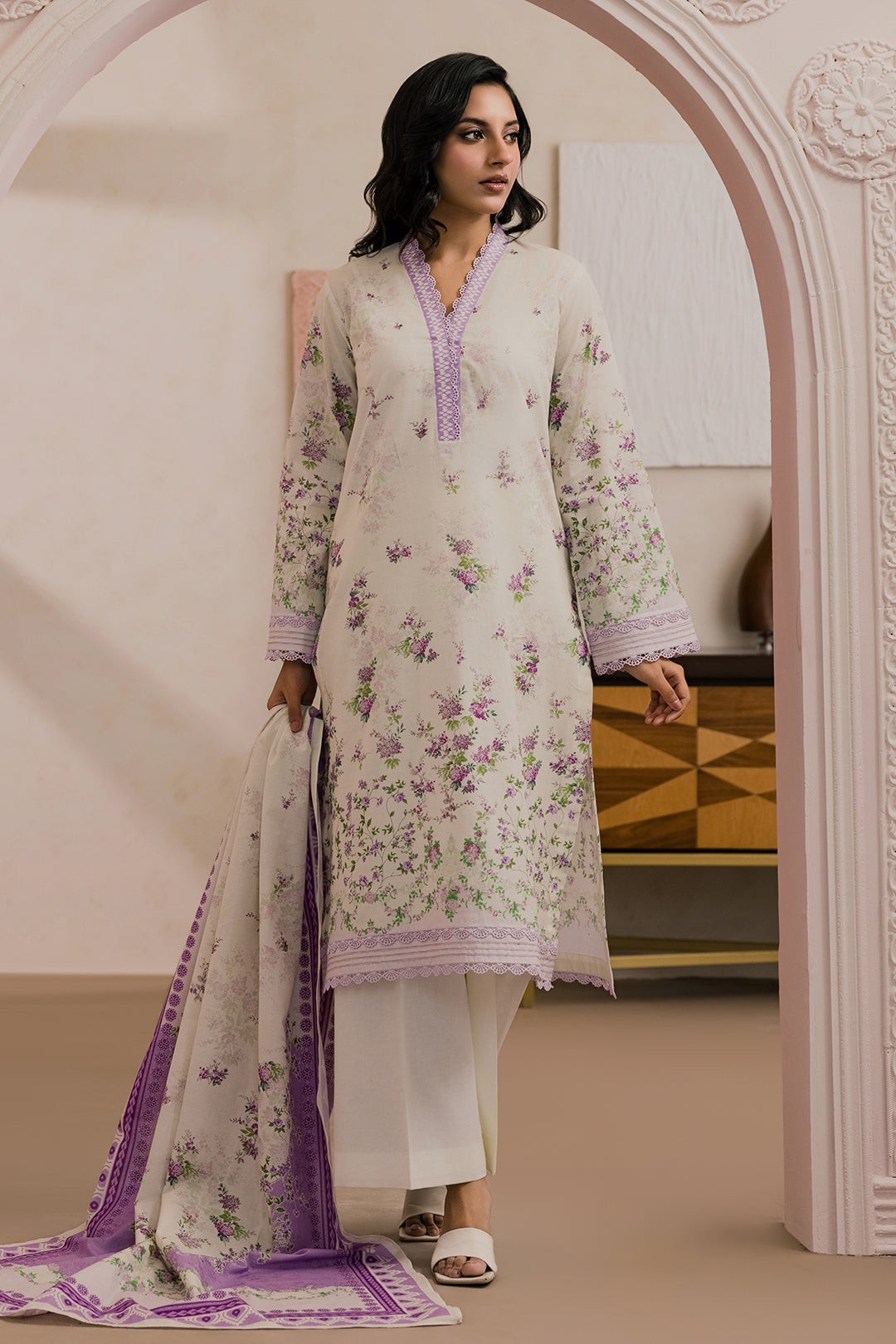 Shirt Shalwar Dupatta - 1036