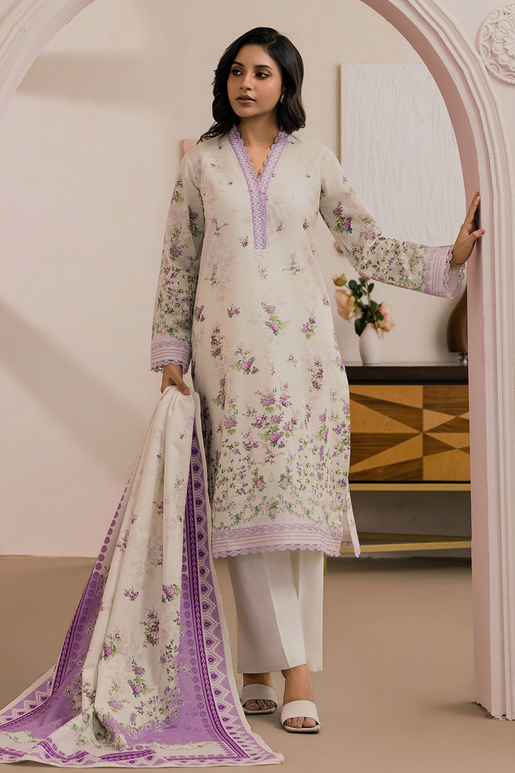 Shirt Shalwar Dupatta - 1036