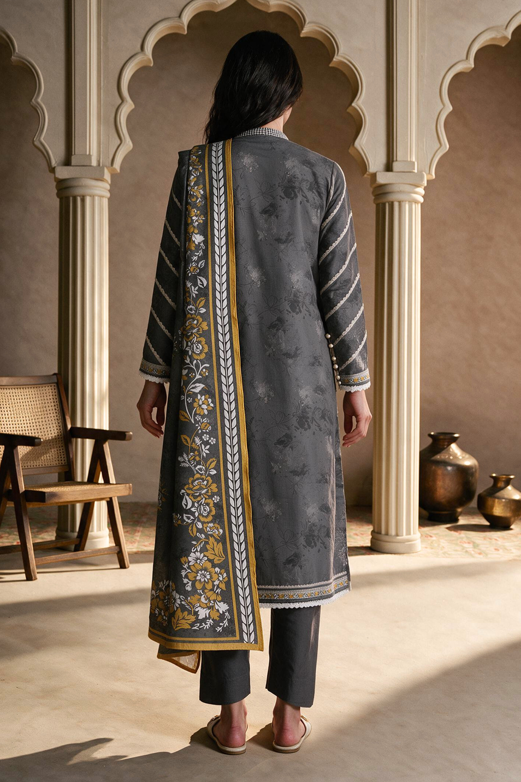 Shirt Shalwar Dupatta - 1073