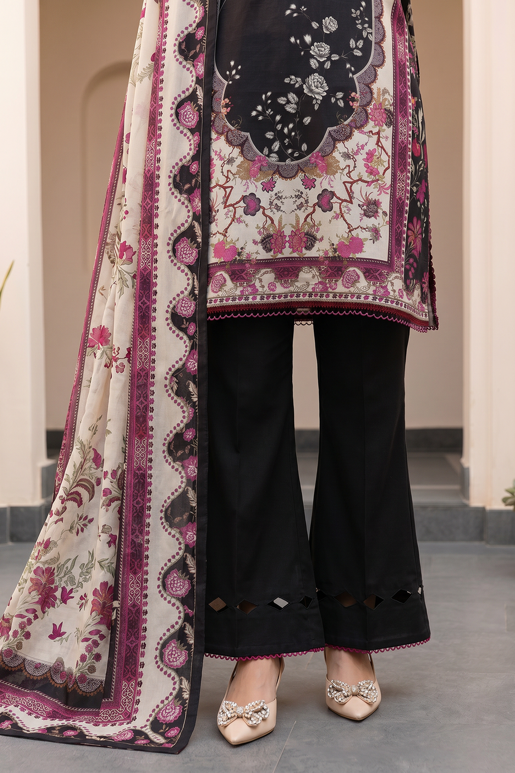 Shirt Shalwar Dupatta - 1074