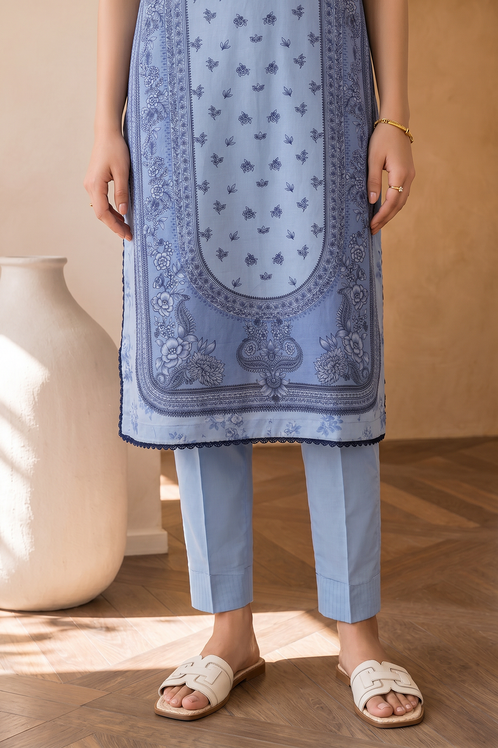 Shirt Shalwar Dupatta - 1075