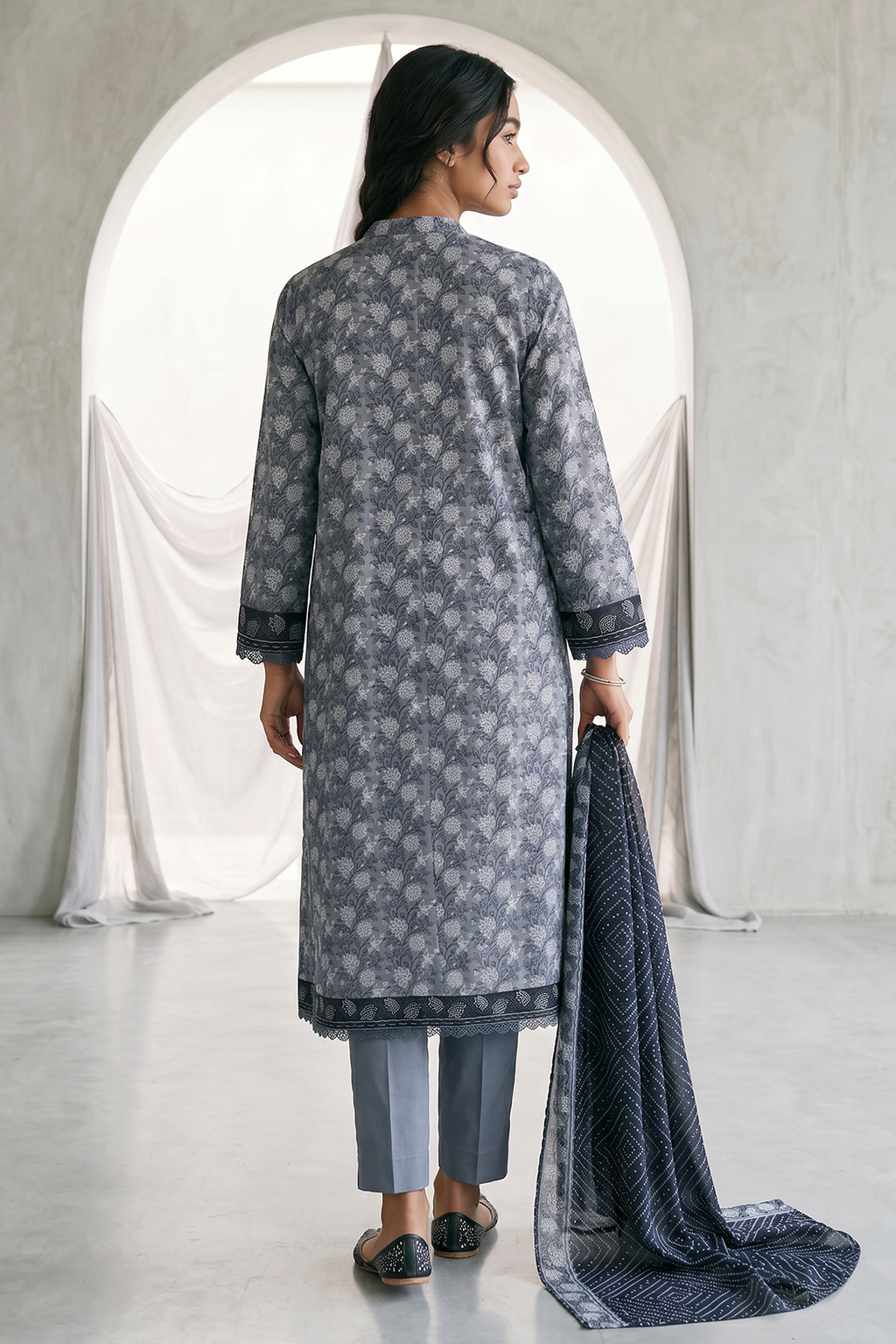 Shirt Shalwar Dupatta - 1078