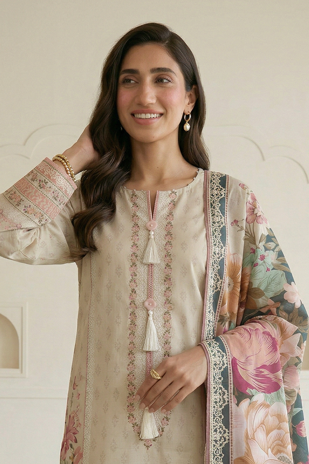 Shirt Shalwar Dupatta - 1081