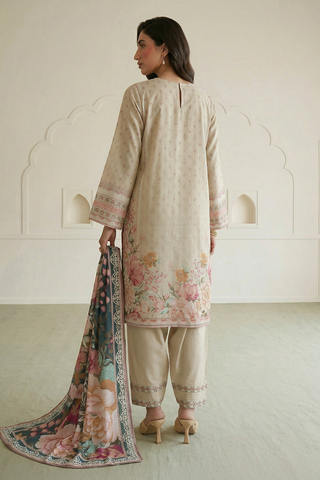 Shirt Shalwar Dupatta - 1081