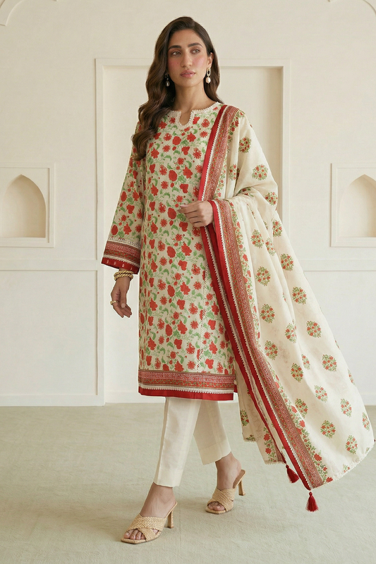Shirt Shalwar Dupatta - 1084