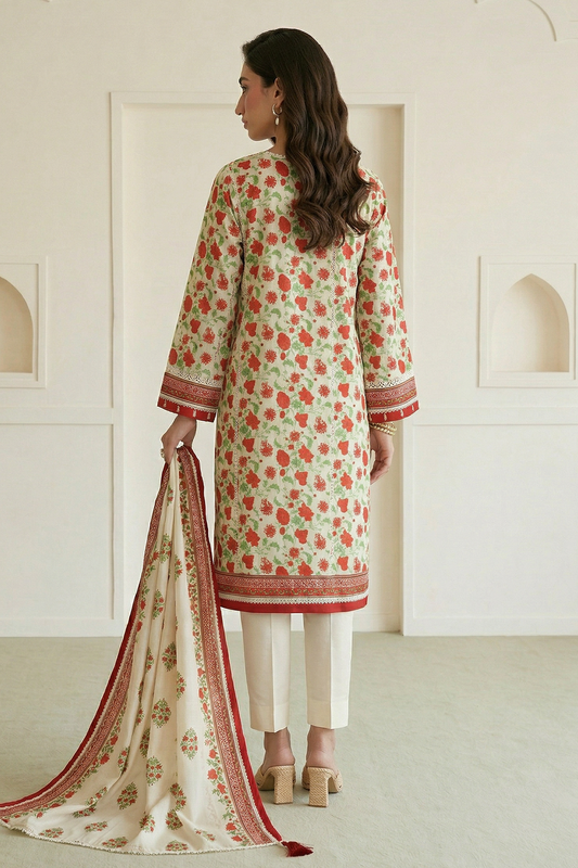 Shirt Shalwar Dupatta - 1084