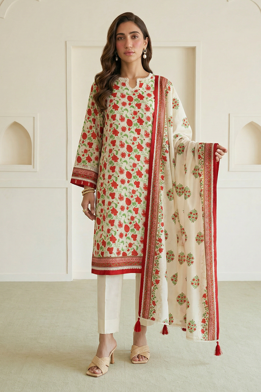 Shirt Shalwar Dupatta - 1084