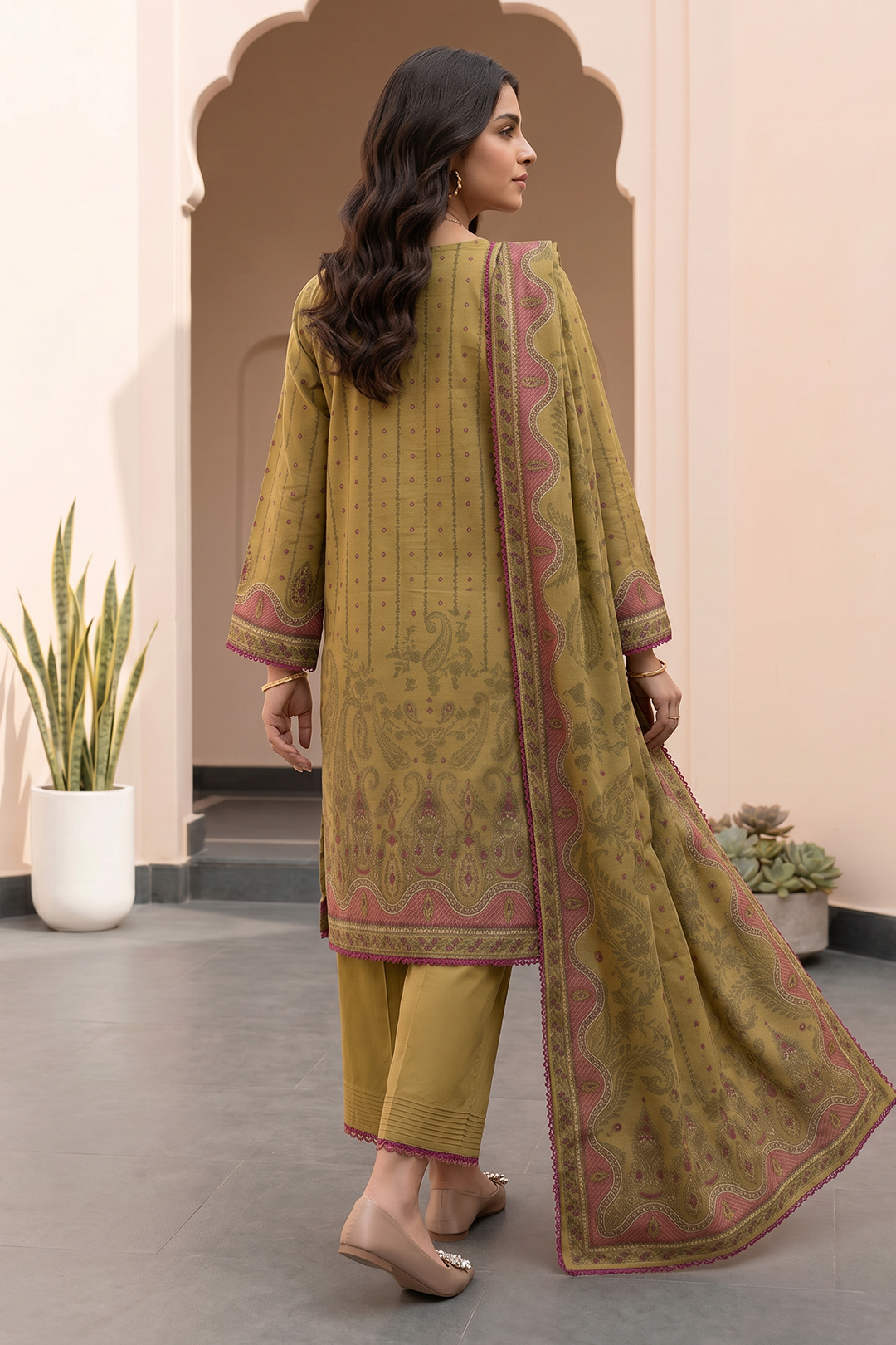 Shirt Shalwar Dupatta - 1085