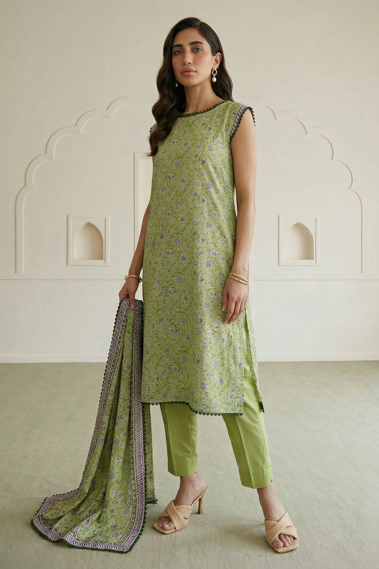 Shirt Shalwar Dupatta - 1086