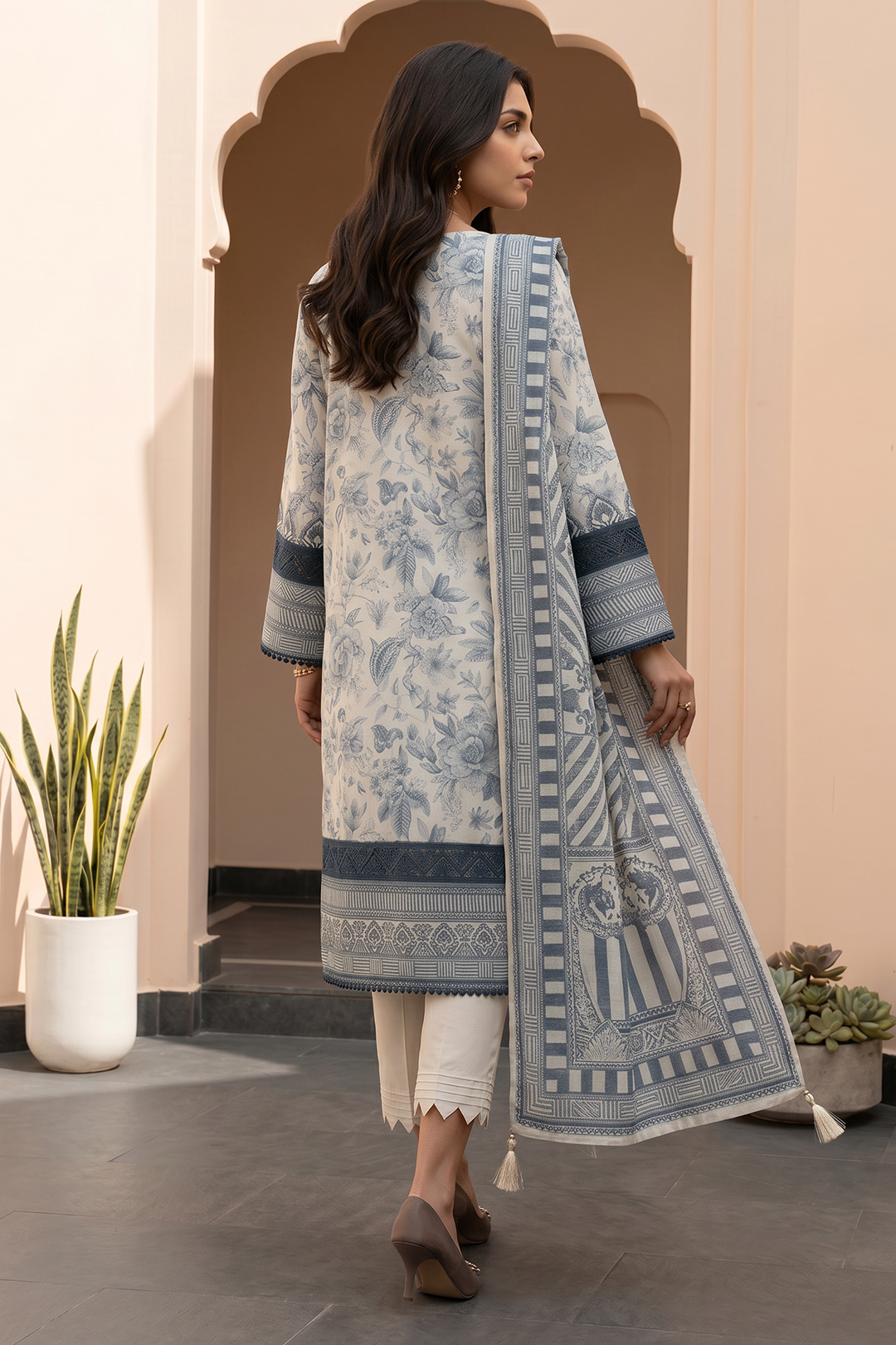 Shirt Shalwar Dupatta - 1087