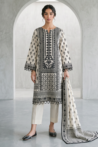 Shirt Shalwar Dupatta - 1088