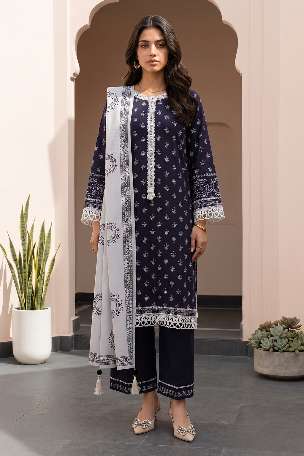 Shirt Shalwar Dupatta - 1089