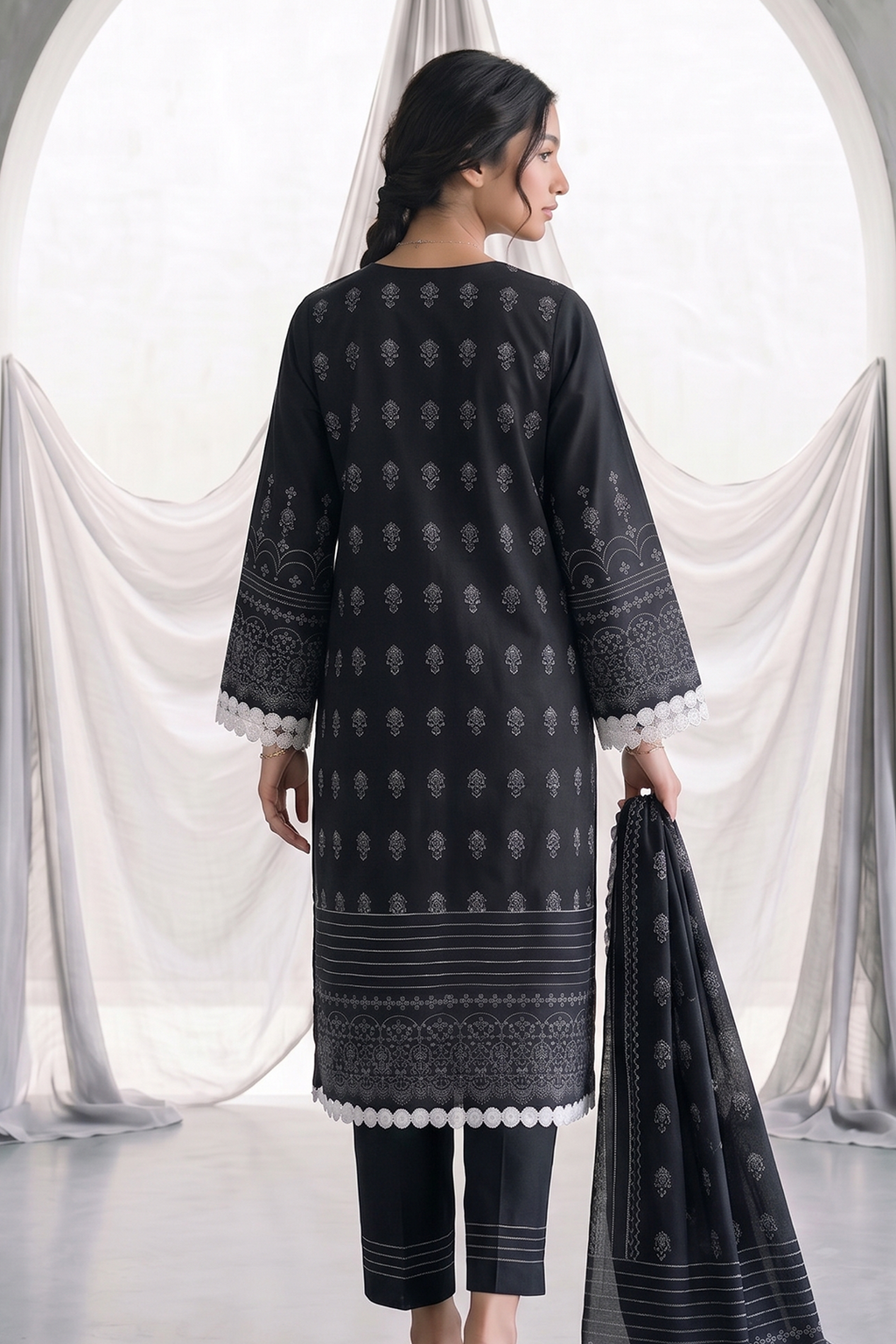 Shirt Shalwar Dupatta - 1090