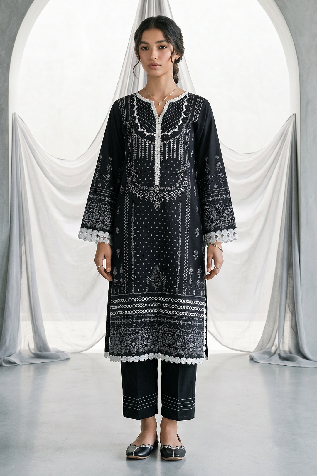 Shirt Shalwar Dupatta - 1090
