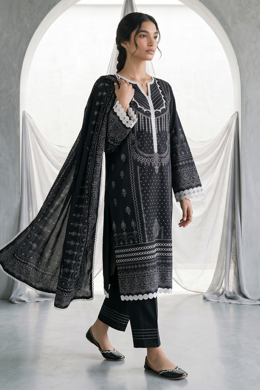 Shirt Shalwar Dupatta - 1090