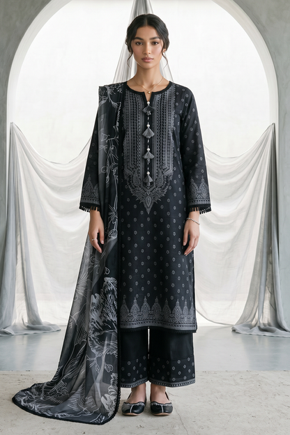 Shirt Shalwar Dupatta - 1091