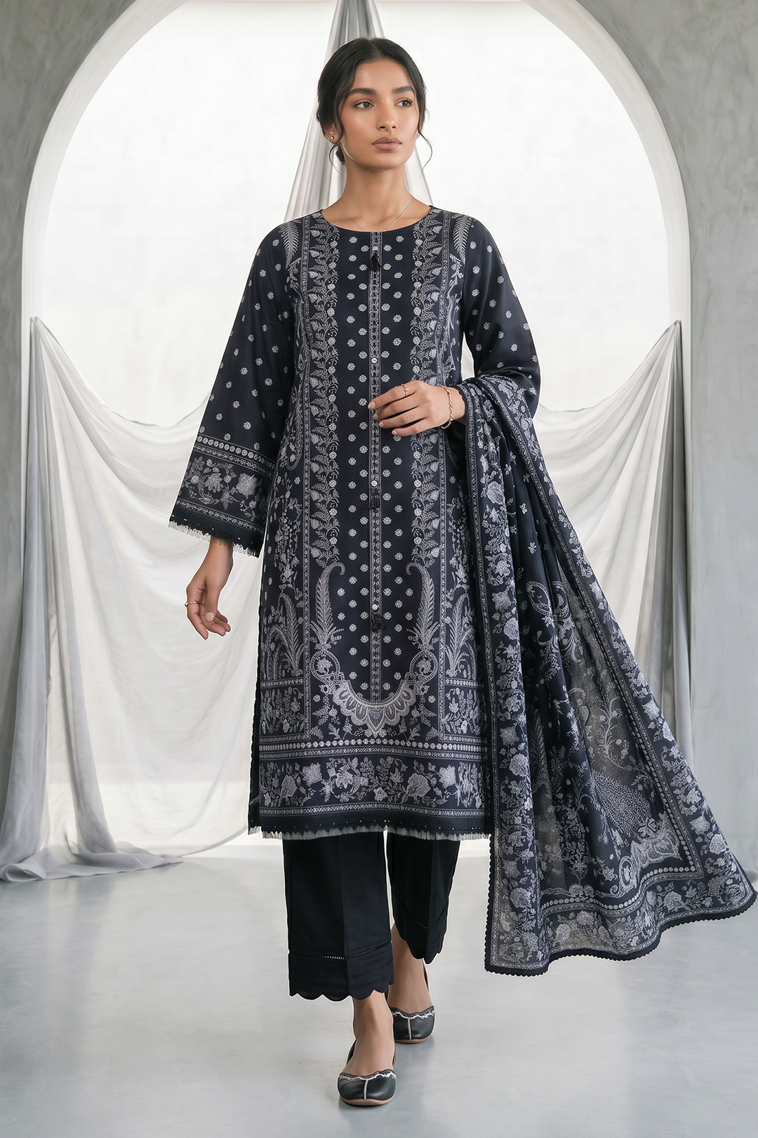 Shirt Shalwar Dupatta - 1097