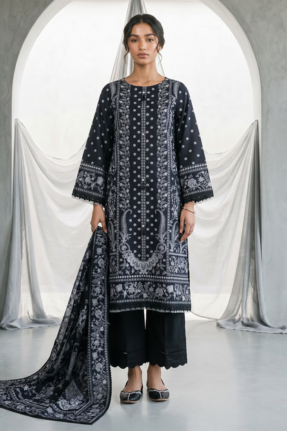 Shirt Shalwar Dupatta - 1097
