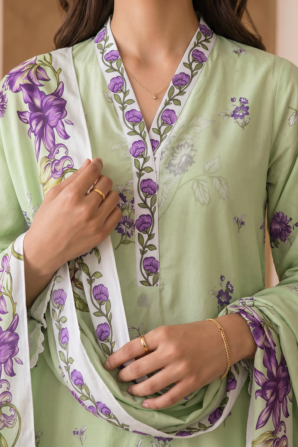 Shirt Shalwar Dupatta - 1099