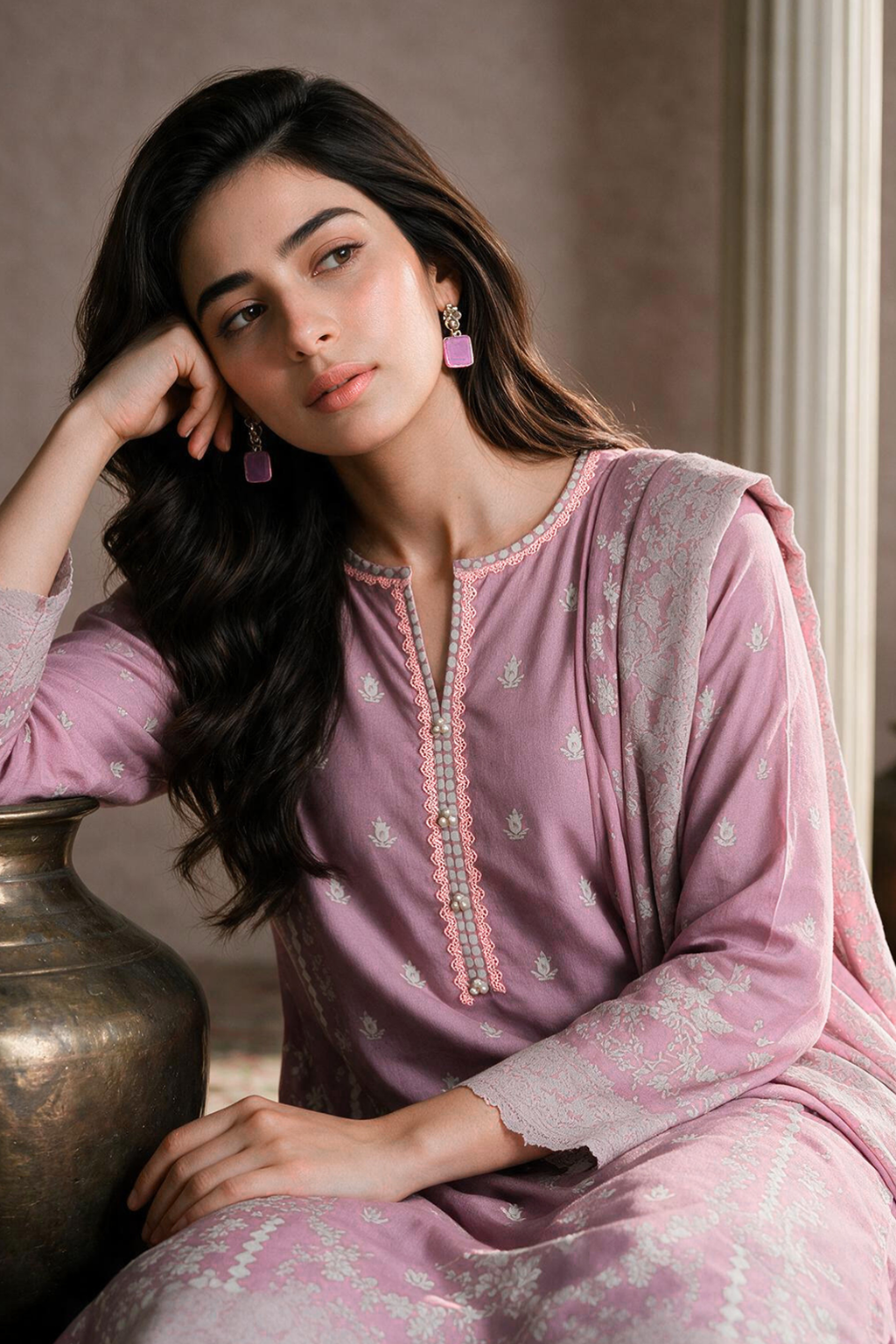 Shirt Shalwar Dupatta - 1100