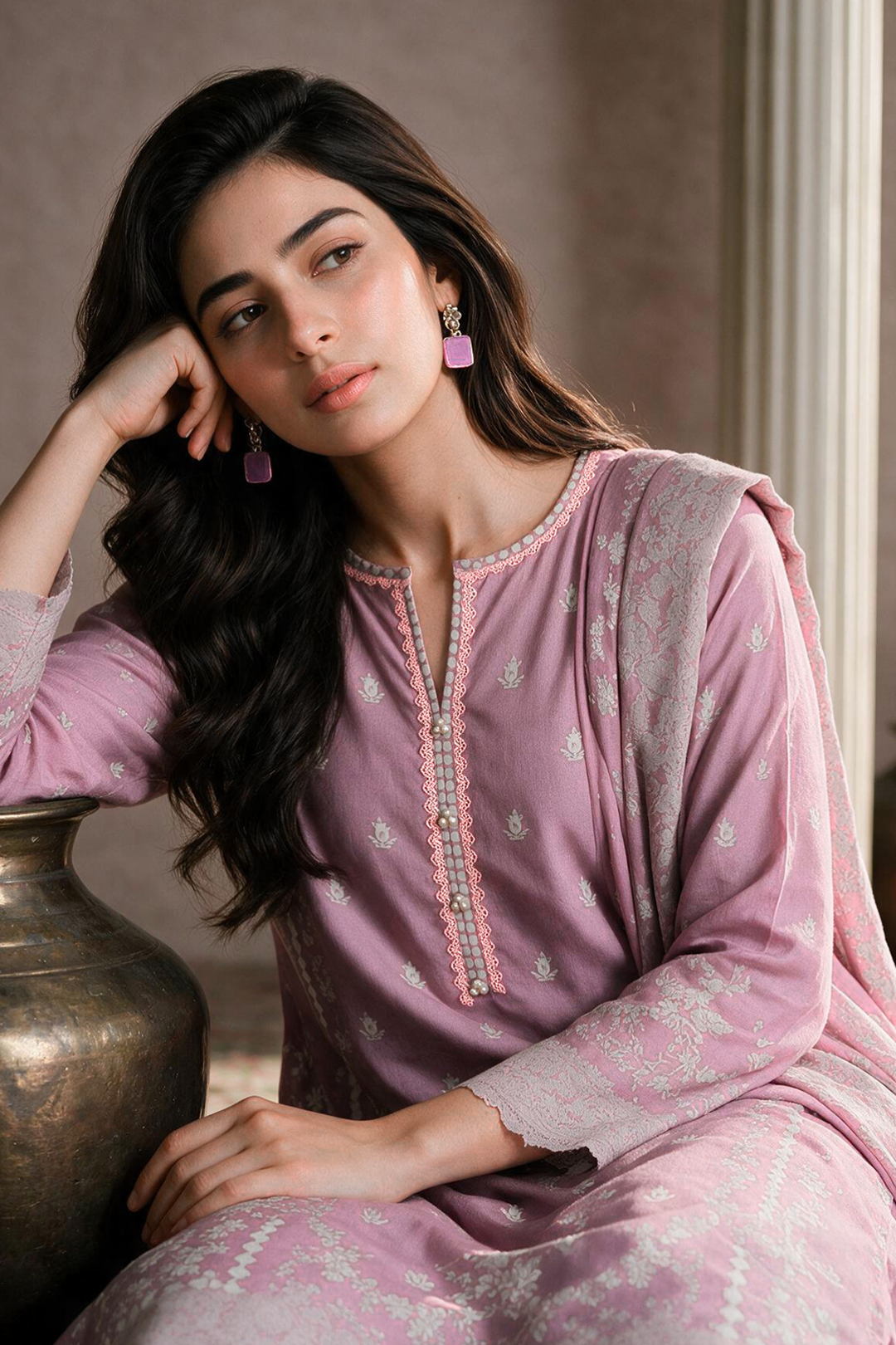 Shirt Shalwar Dupatta - 1100