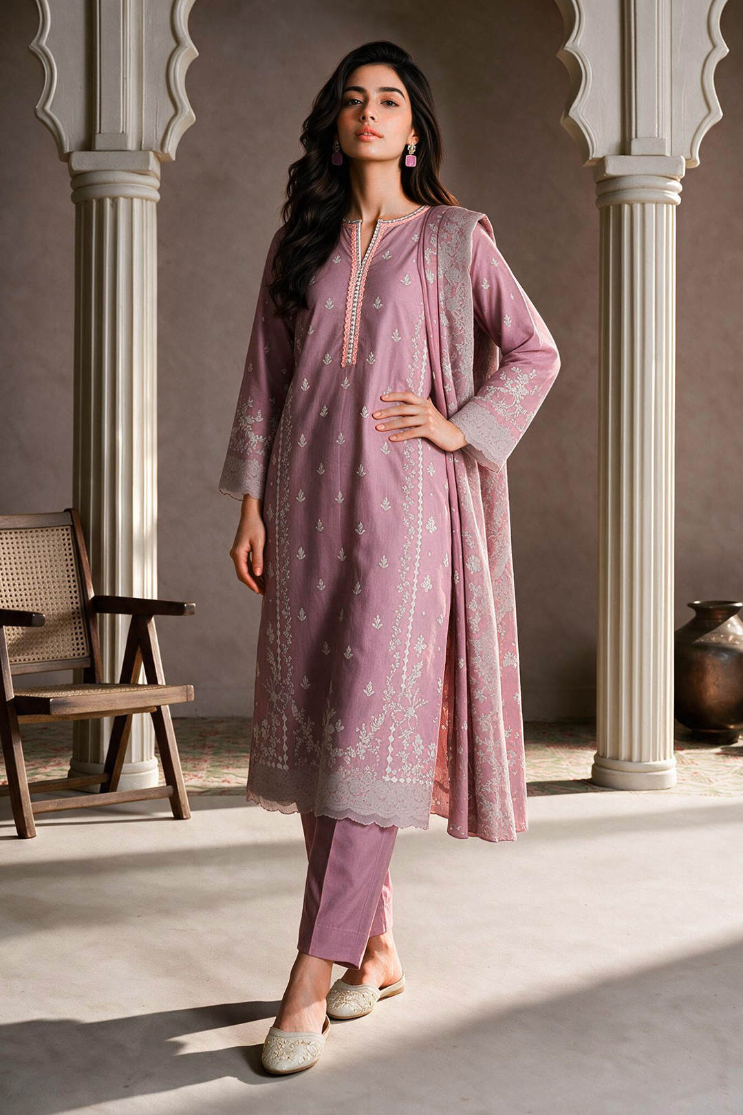 Shirt Shalwar Dupatta - 1100