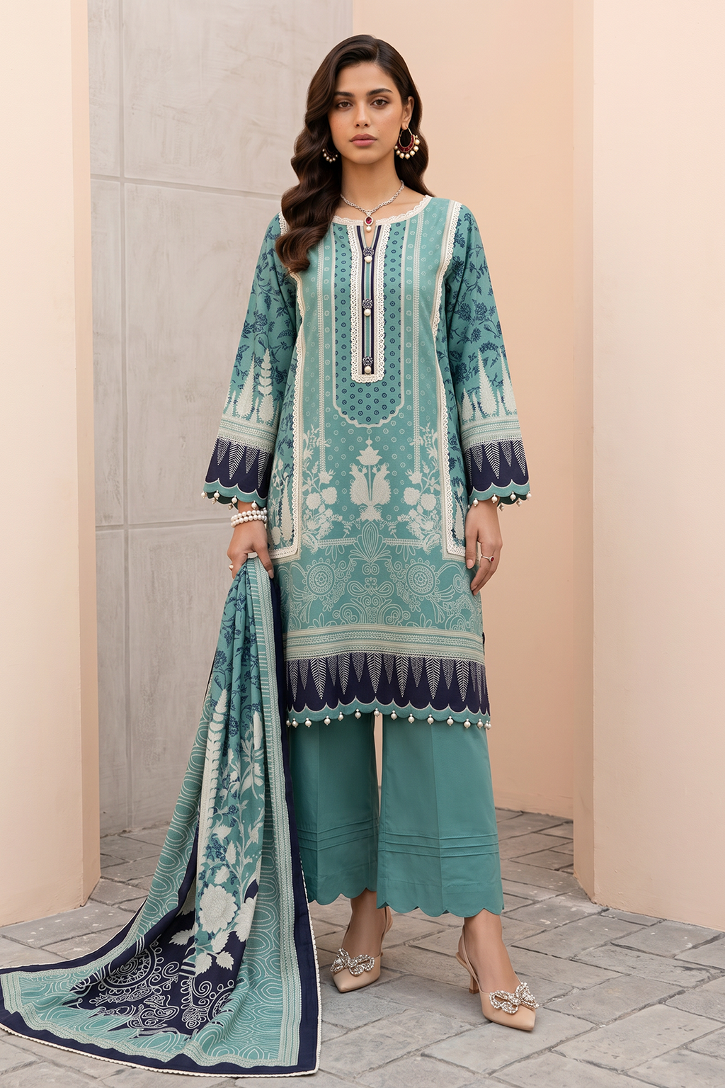 Shirt Shalwar Dupatta - 1133