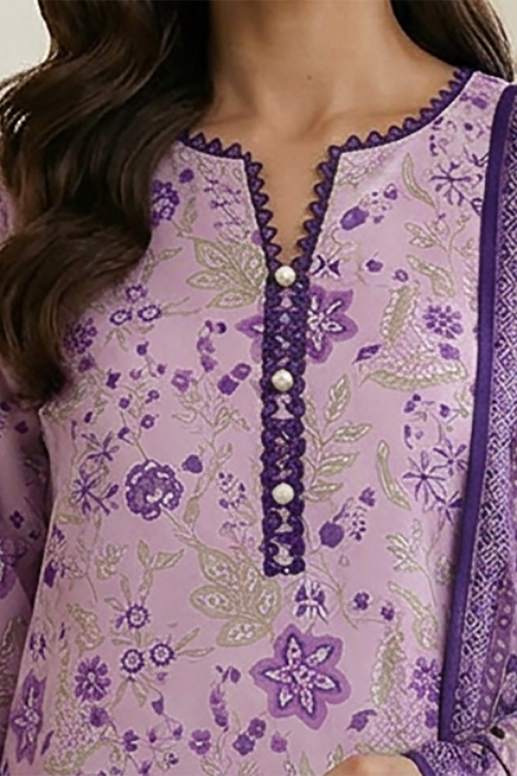 Shirt Shalwar Dupatta - 1136