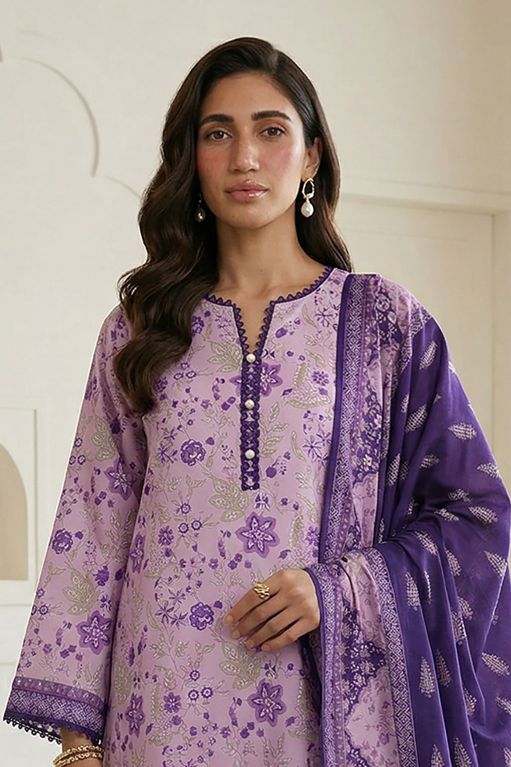 Shirt Shalwar Dupatta - 1136