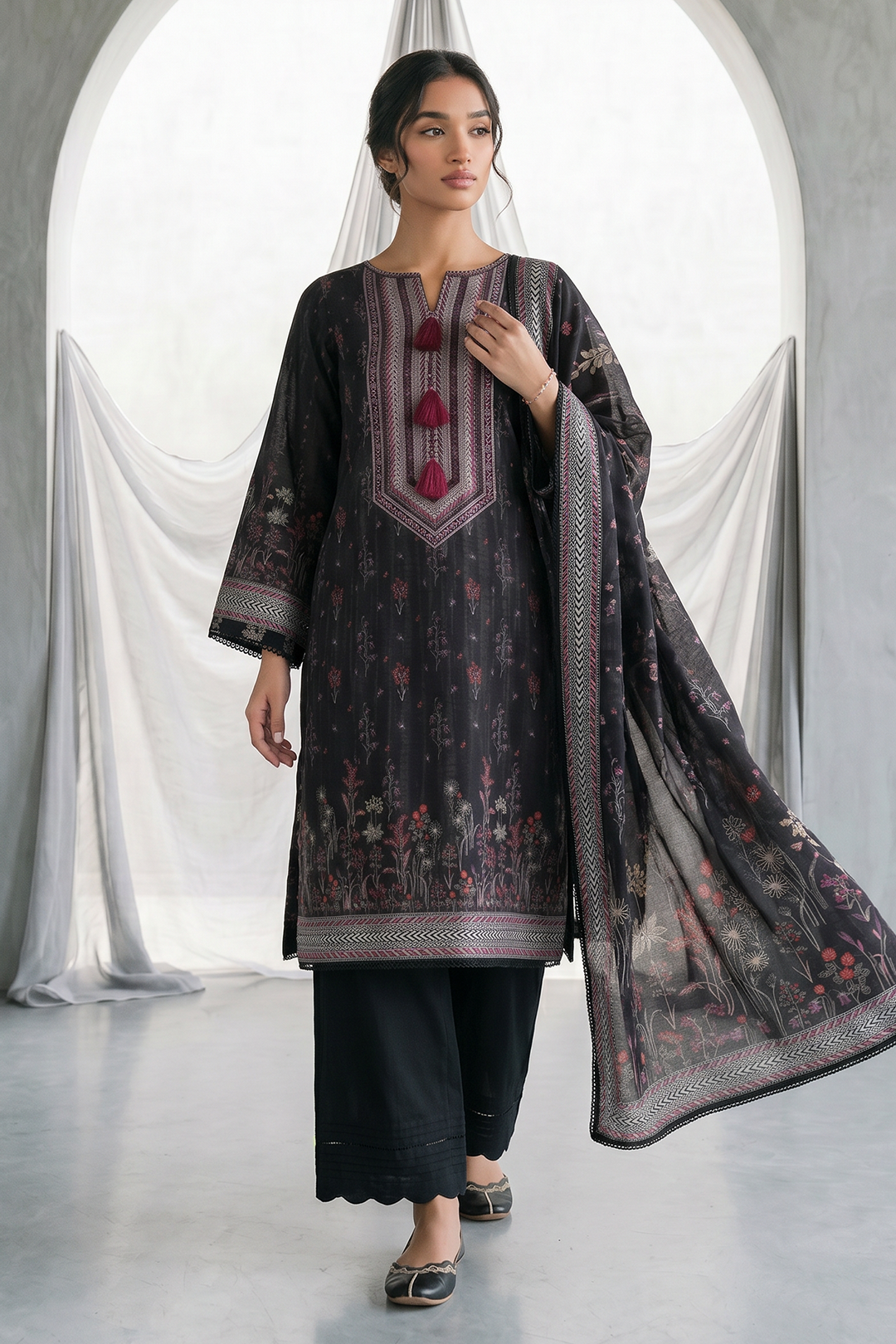 Shirt Shalwar Dupatta - 1137