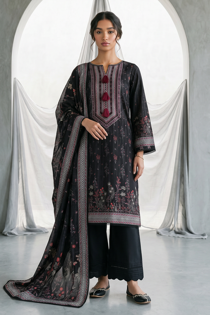 Shirt Shalwar Dupatta - 1137
