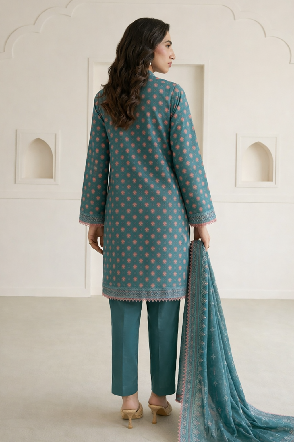 Shirt Shalwar Dupatta - 1138