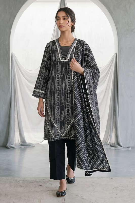 Shirt Shalwar Dupatta - 1142
