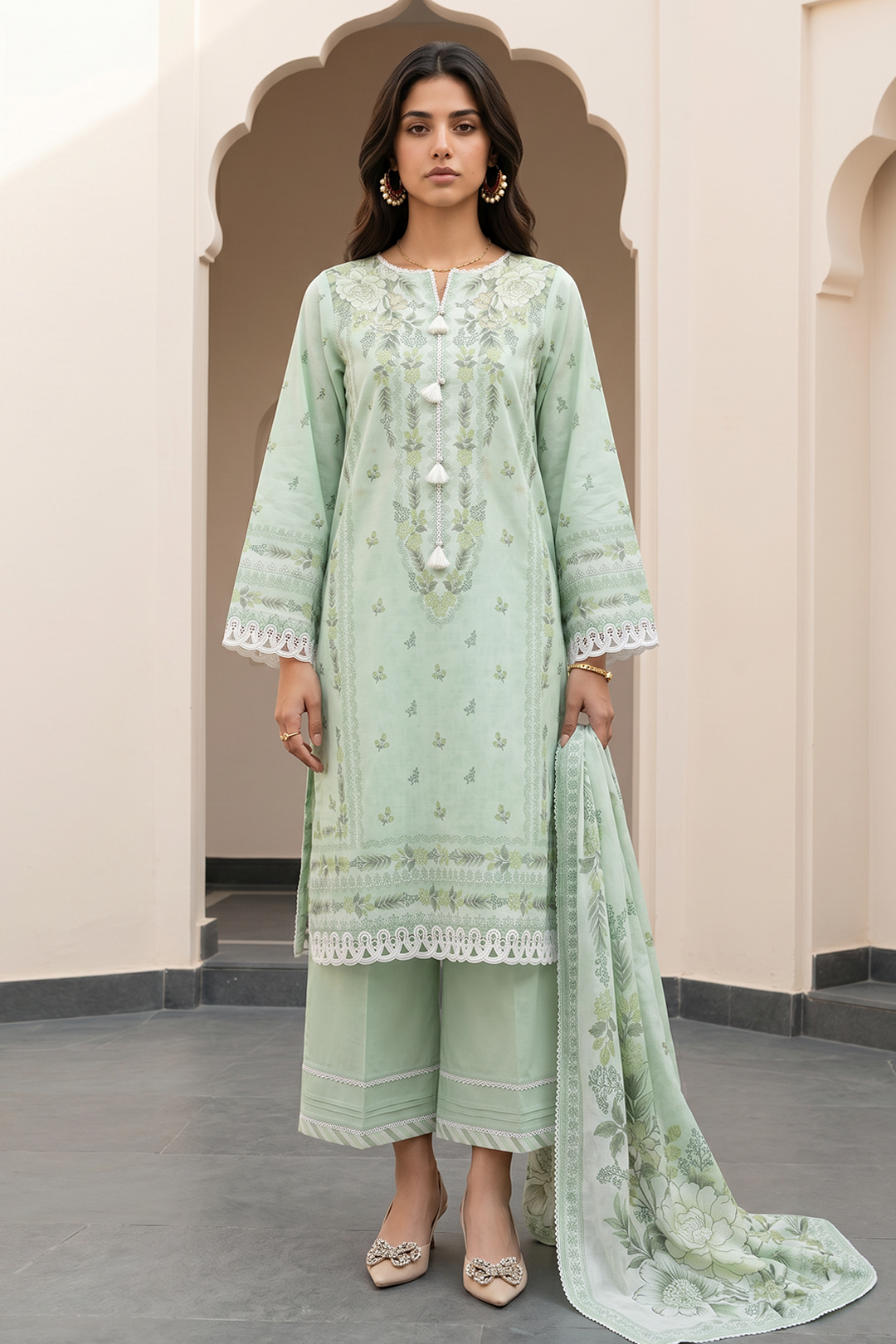 Shirt Shalwar Dupatta - 1143