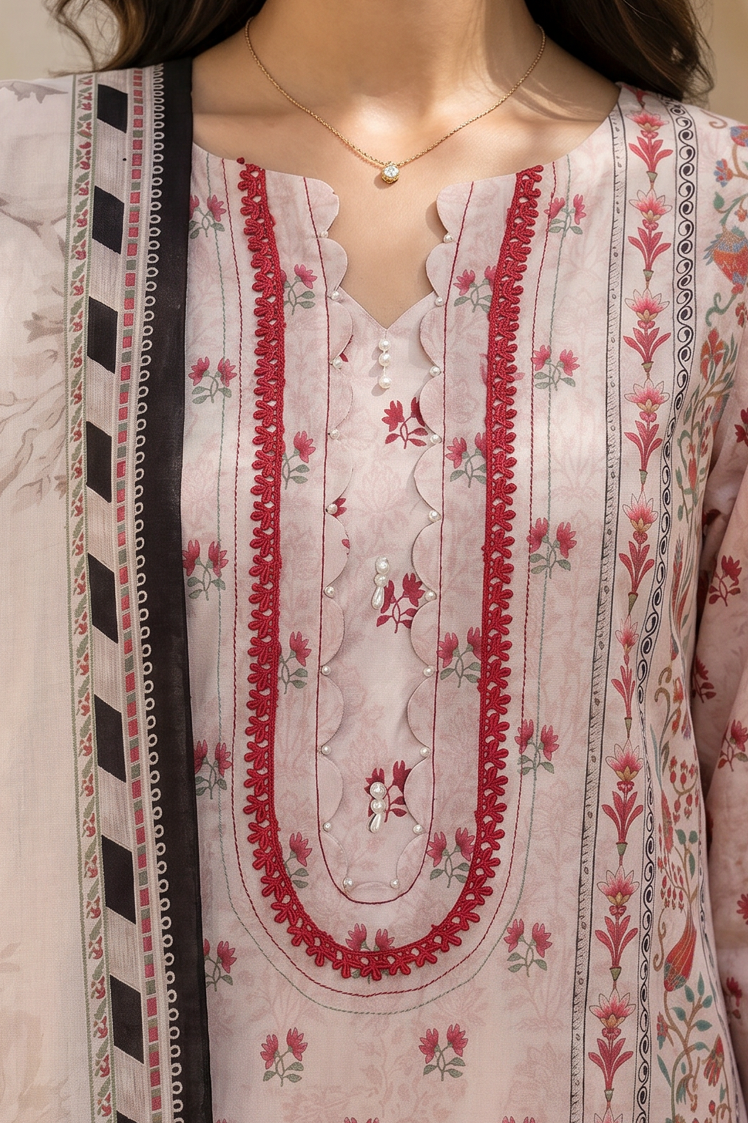 Shirt Shalwar Dupatta - 1145