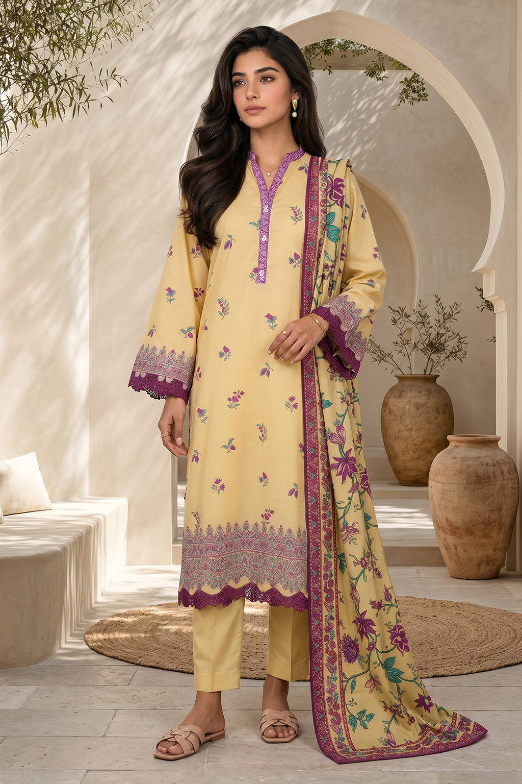 Shirt Shalwar Dupatta - 1147
