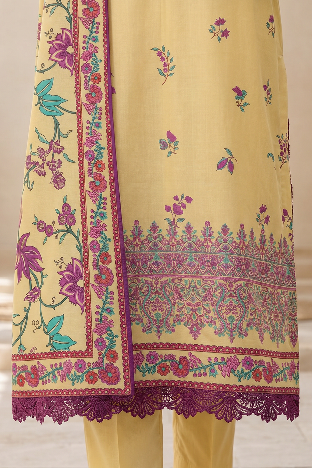 Shirt Shalwar Dupatta - 1147