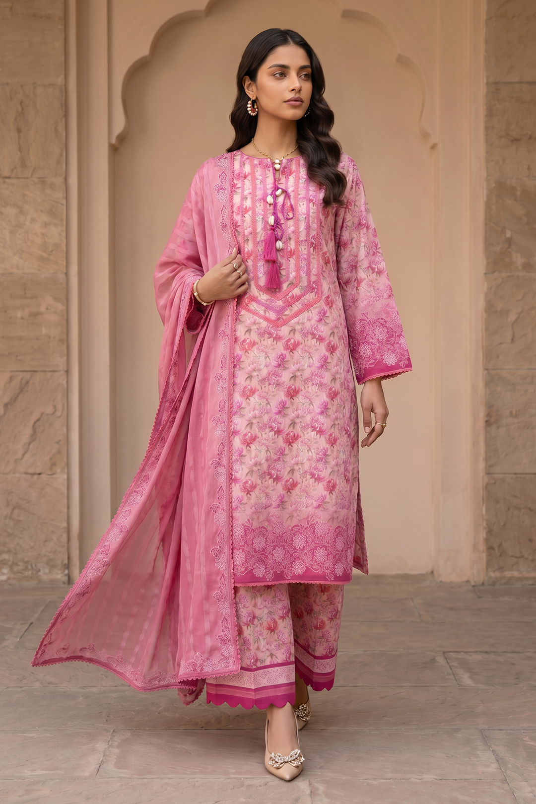 Shirt Shalwar Dupatta - 1151