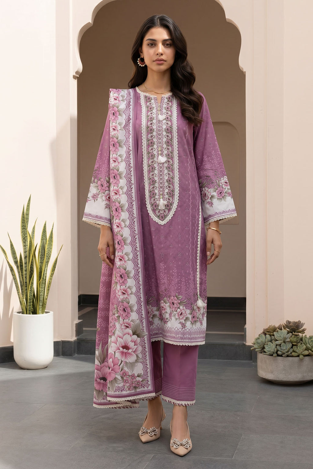 Shirt Shalwar Dupatta - 1155