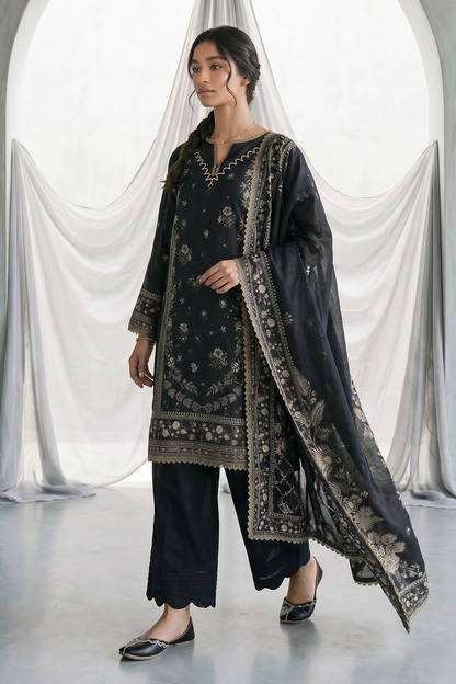 Shirt Shalwar Dupatta - 1158