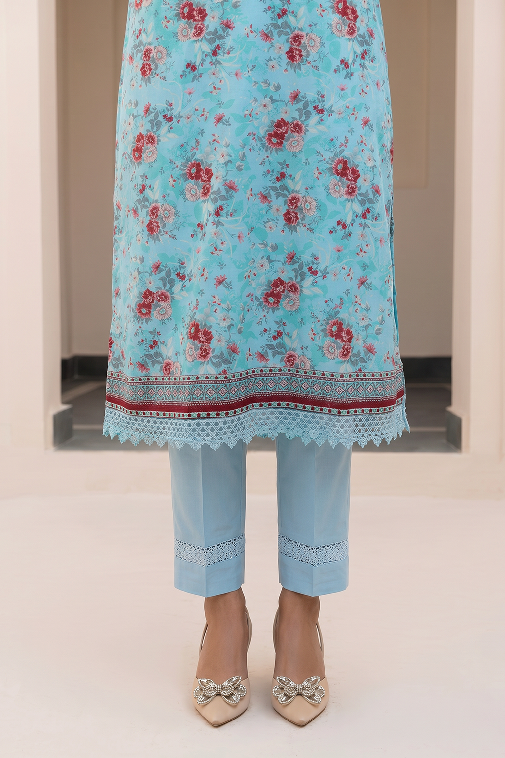 Shirt Shalwar Dupatta - 8001