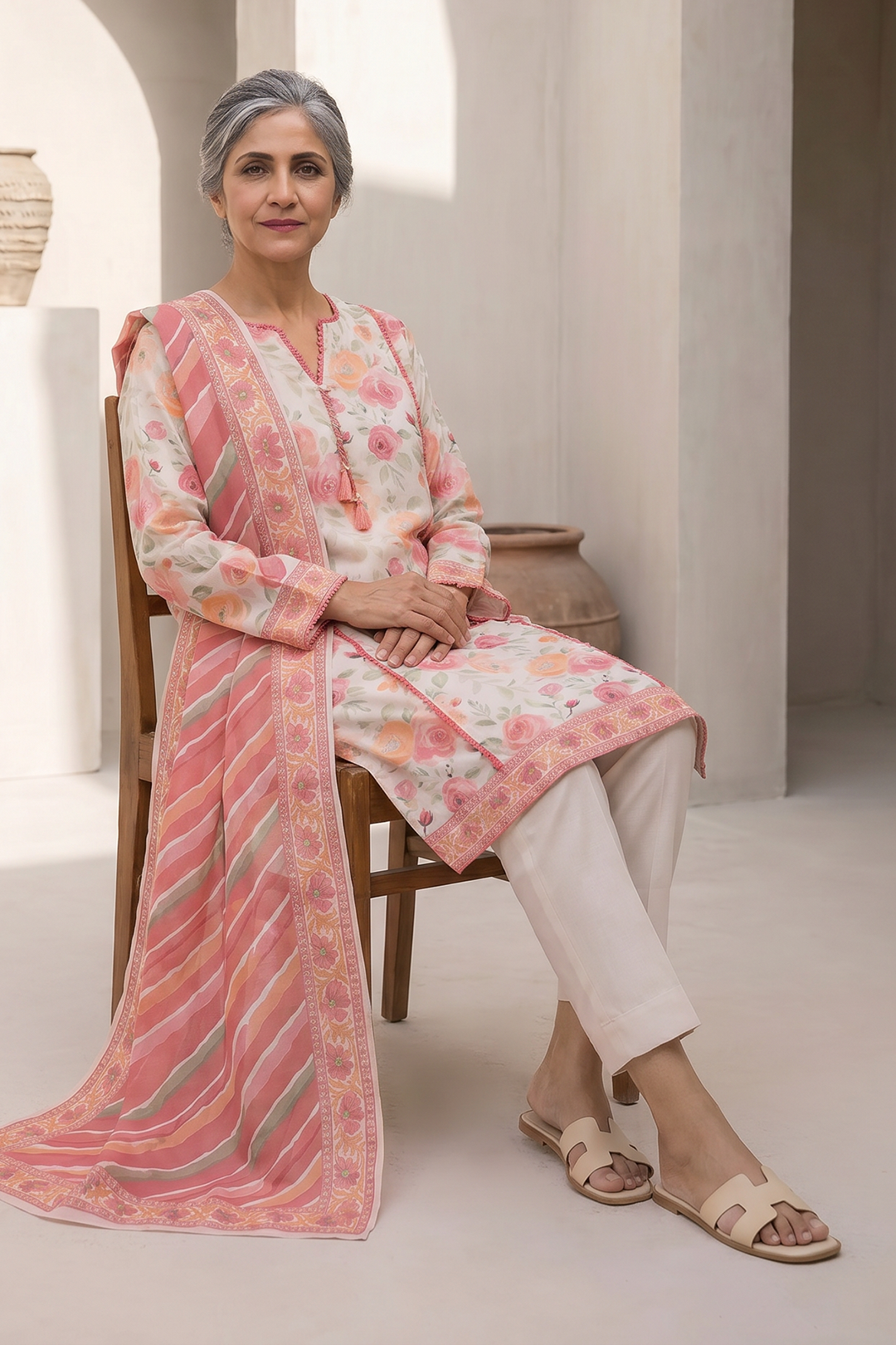 Shirt Shalwar Dupatta - 8007