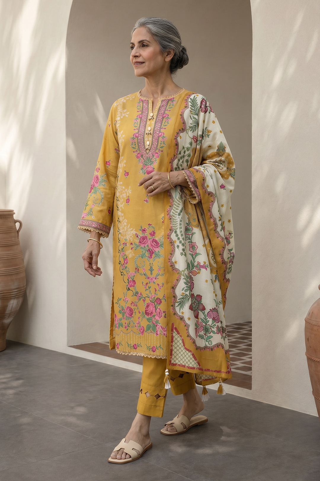 Shirt Shalwar Dupatta - 8008