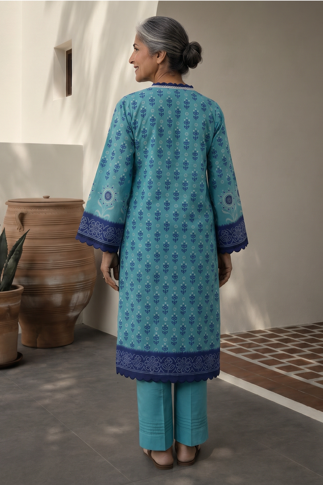 Shirt Shalwar Dupatta - 8009