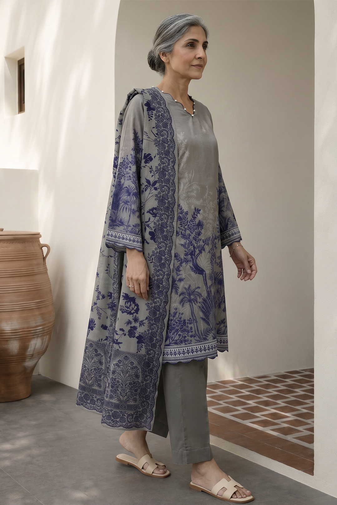 Shirt Shalwar Dupatta - 8011